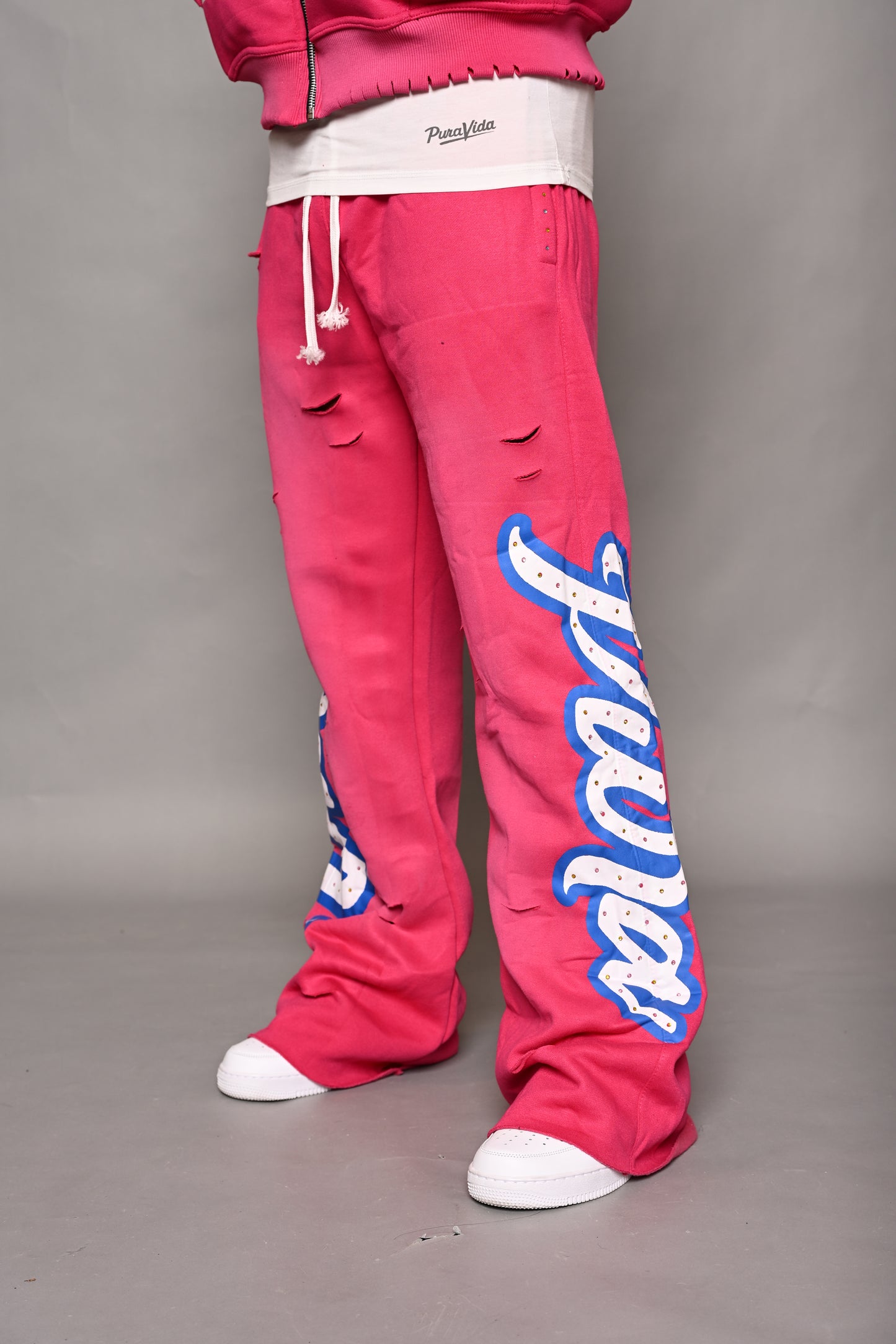 “PuraVida Drinks On The Hill Rhinestone Set”