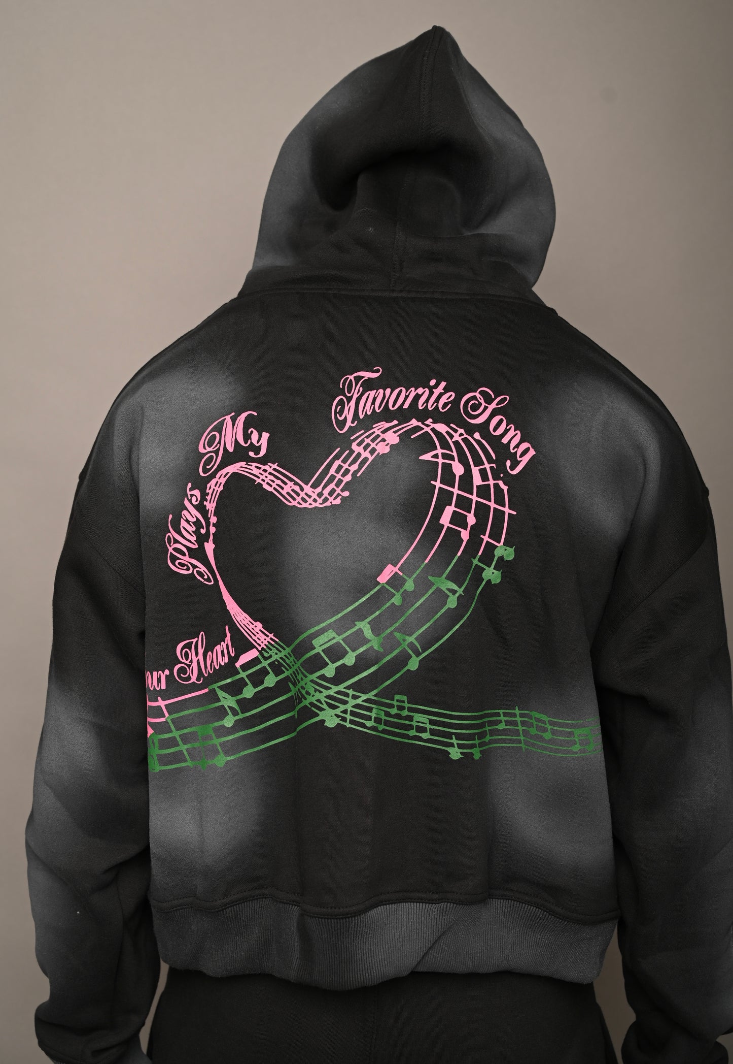 Favorite Song Oversized Crop Jackets