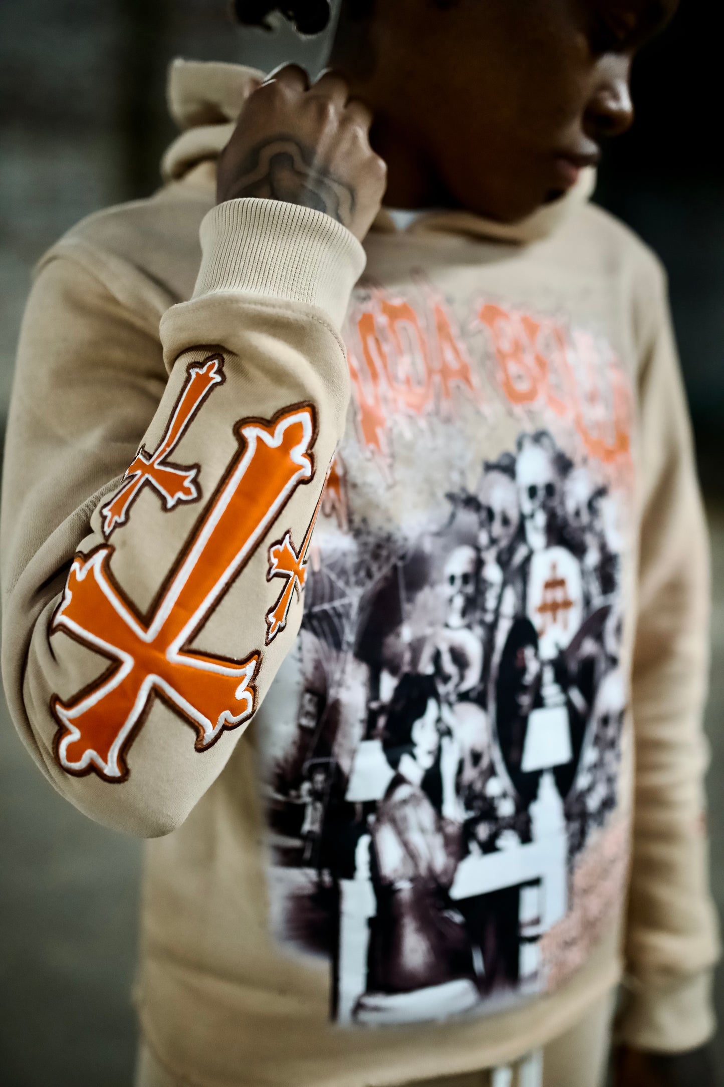“Triple Cross Acid Washed Jackets”