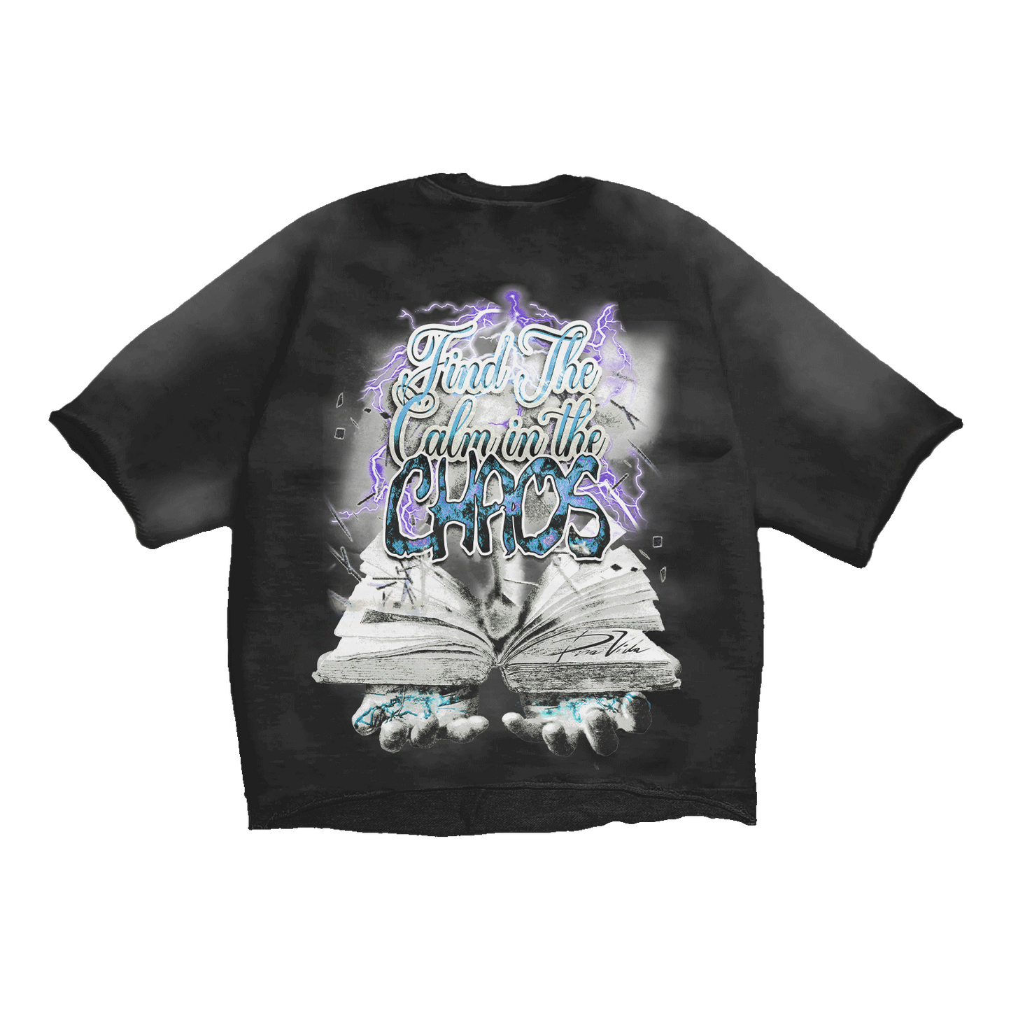 “Stay Calm Cropped Sweatshirt”
