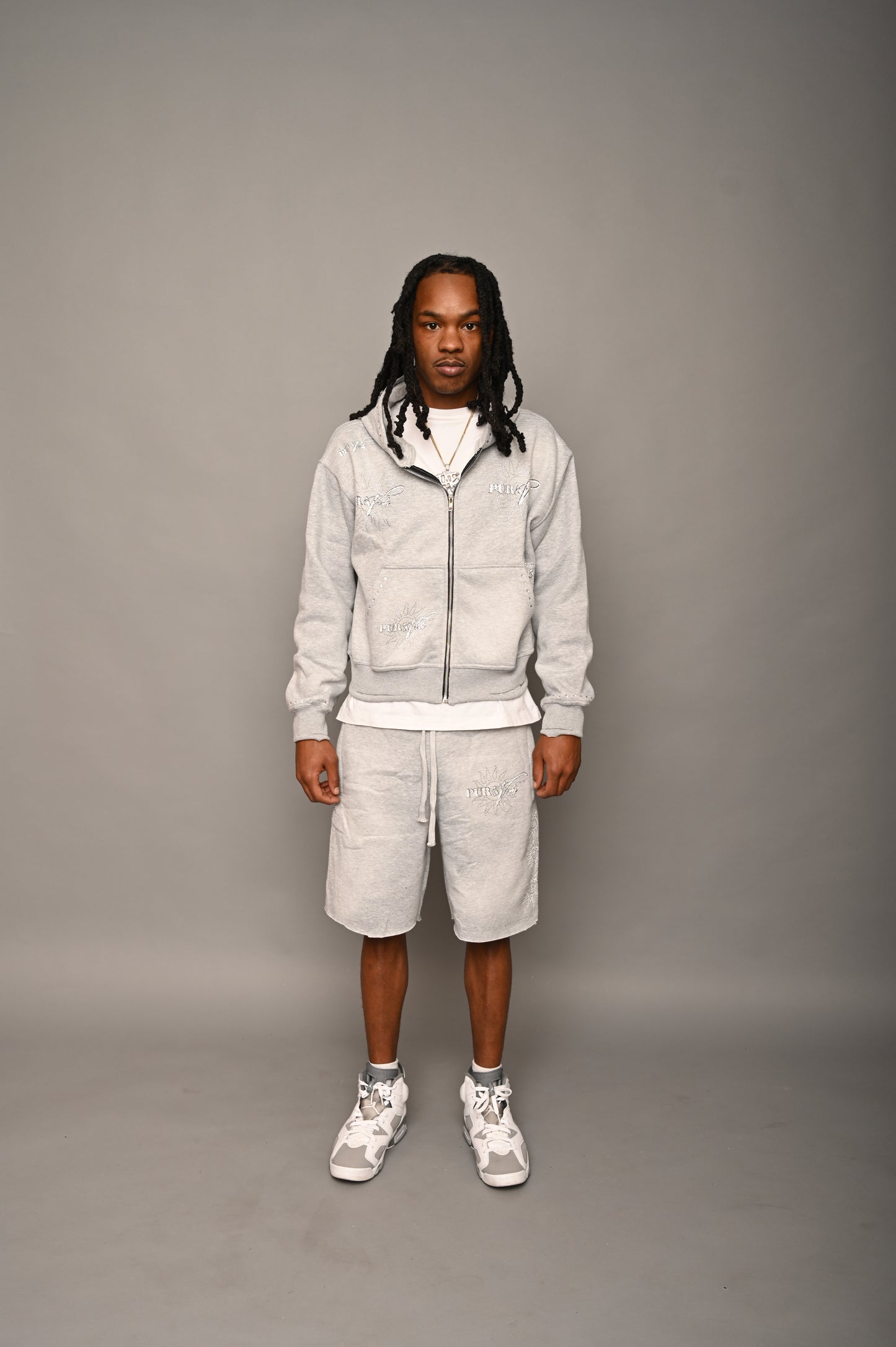 P.V Sunrise Stone Shorts Set