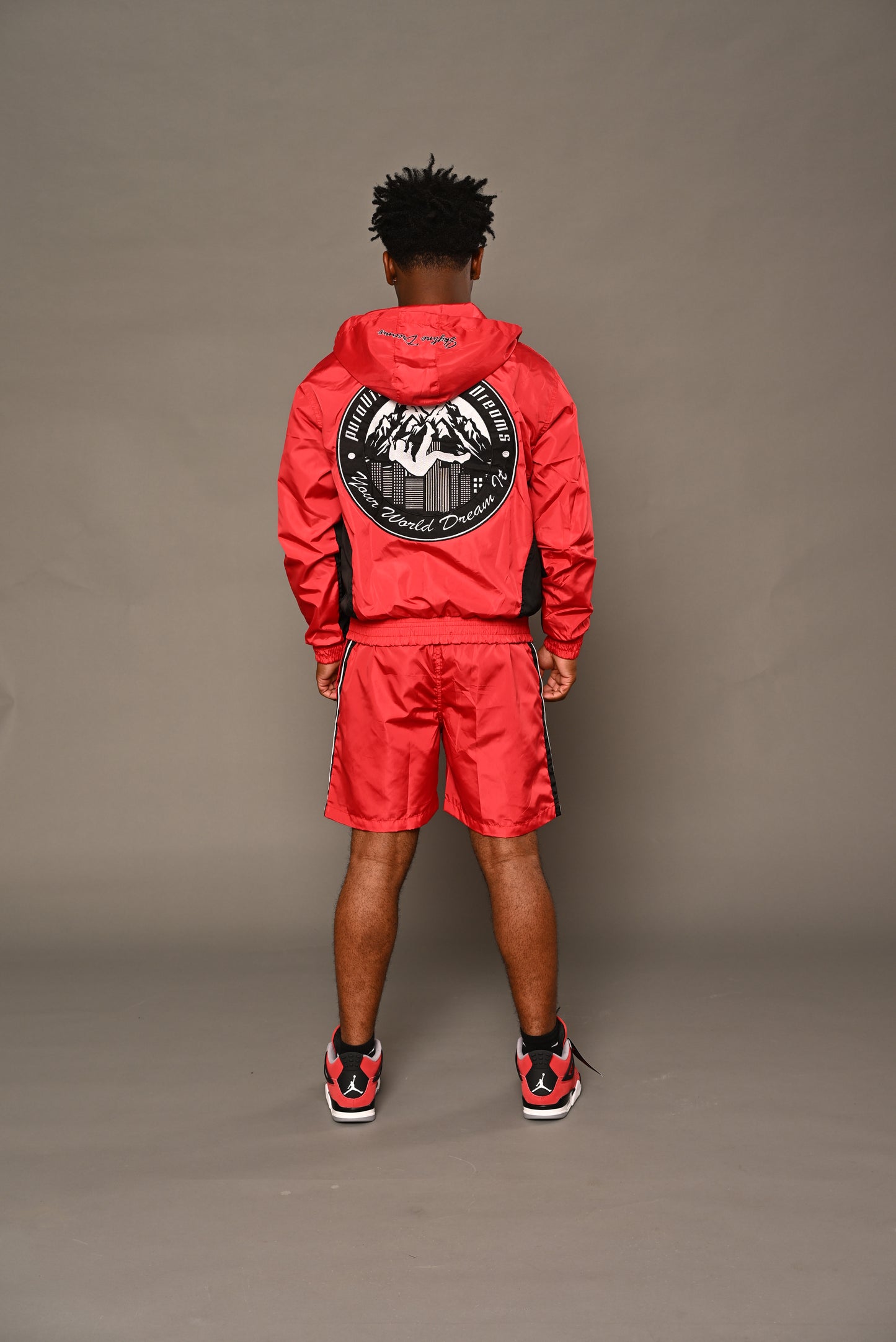"PuraVida SkyLine Dreams Nylon Shorts Set"